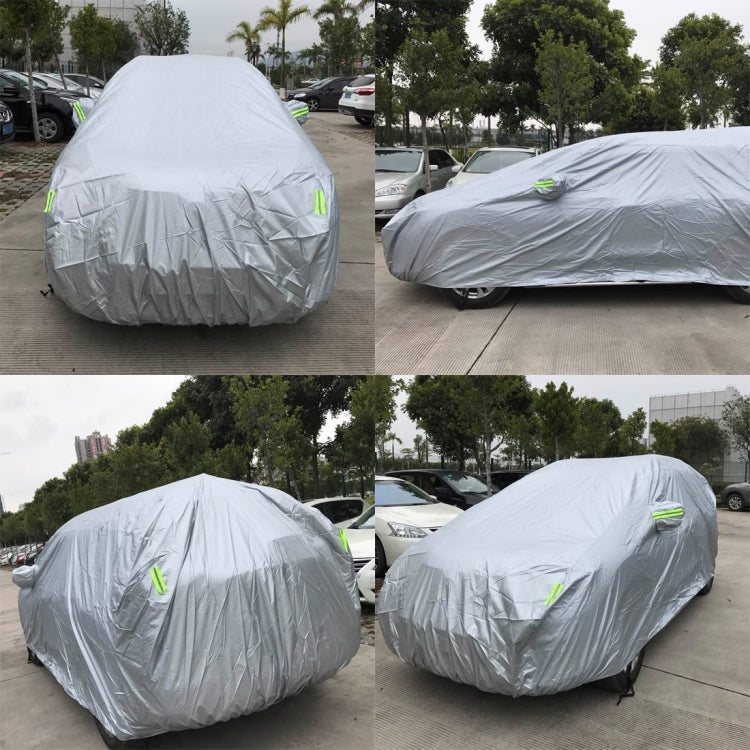 PEVA Anti-Dust Waterproof Sunproof SUV Car Cover with Warning Strips, Fits Cars up to 5.1m(199 inch) in Length ÎҵÄÉ̵ê