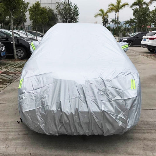 PVC Anti-Dust Sunproof SUV Car Cover with Warning Strips, Fits Cars up to 5.1m(199 inch) in Length ÎҵÄÉ̵ê