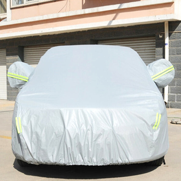 PVC Anti-Dust Sunproof Sedan Car Cover with Warning Strips, Fits Cars up to 5.1m(199 inch) in Length ÎҵÄÉ̵ê