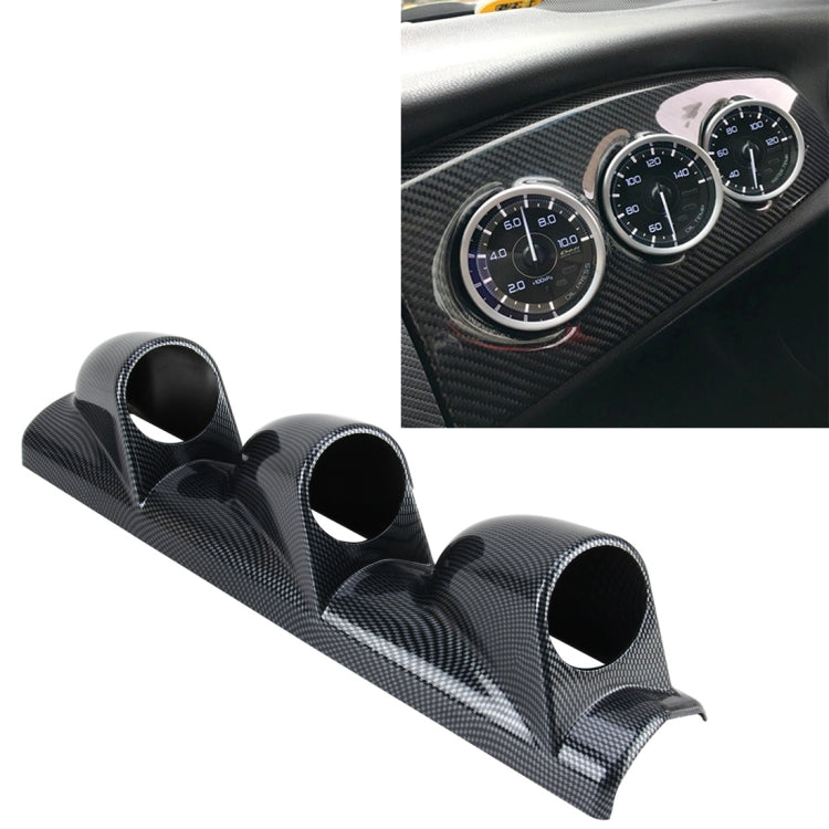 60mm Universal 3 Triple Auto Car Dash Gauge Meter Pod Mount Holder Dashboard 3 Hole Cup Vehicle Performance Meter Instrument Accessories ÎҵÄÉ̵ê