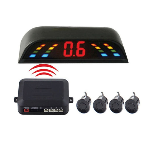 PZ-303-W Car Parking Reversing Buzzer and LED Monitor Parking Alarm Assistance System with 4 Rear Radar ÎҵÄÉ̵ê