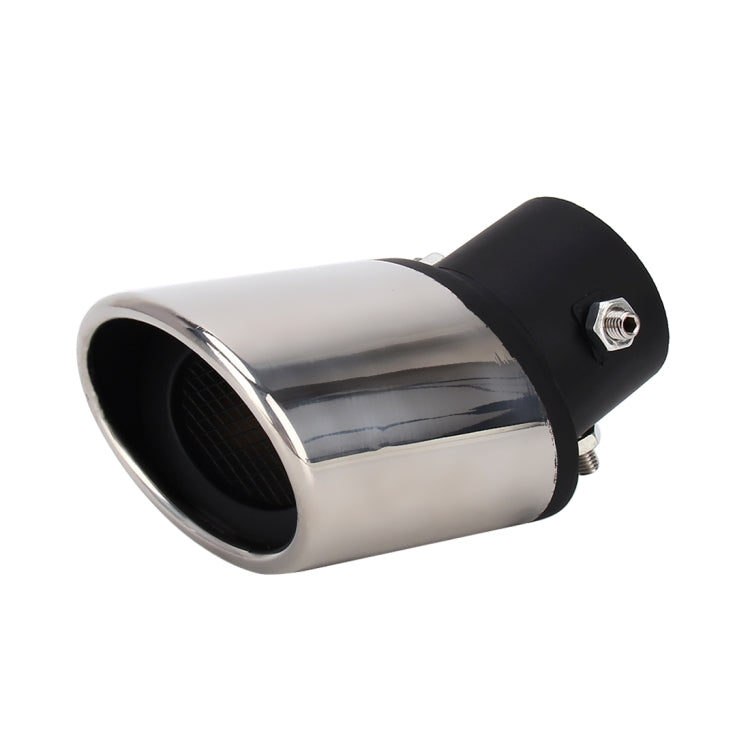 Universal Car Styling Stainless Steel Curved Bolt-on Exhaust Tail Muffler Tip Pipe with Mesh ÎҵÄÉ̵ê