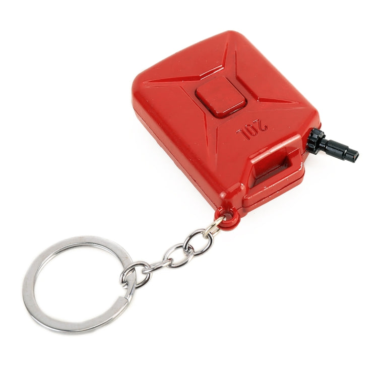 Car Oil Tank Shaped Pendant Zinc Alloy Keychain Keyring