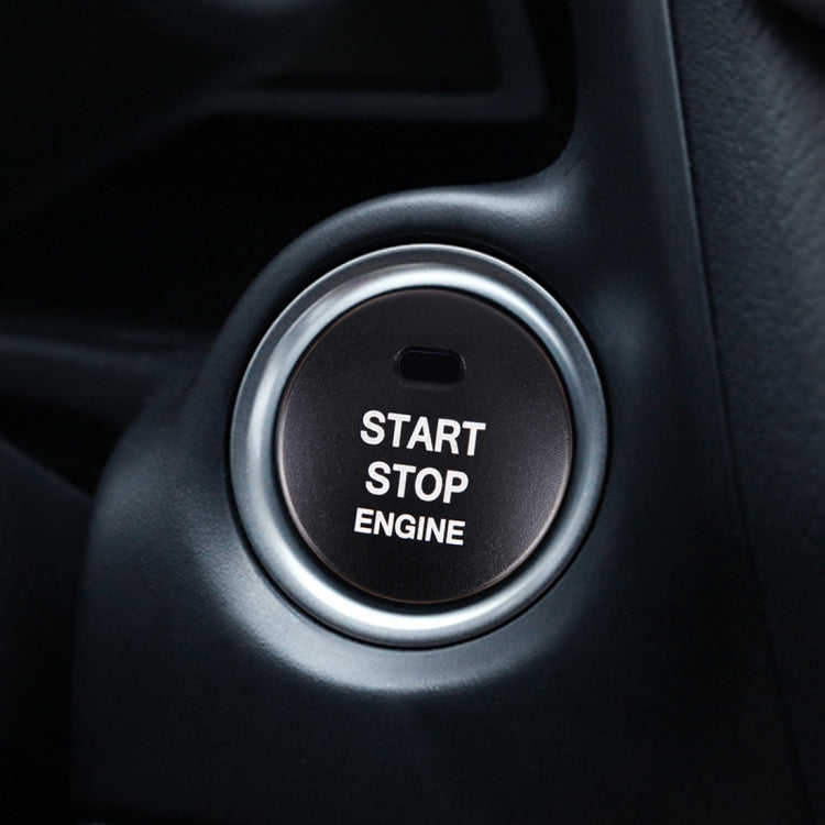 3D Aluminum Alloy Engine Start Stop Push Button Cover Trim Decorative Sticker for Mazda ÎҵÄÉ̵ê