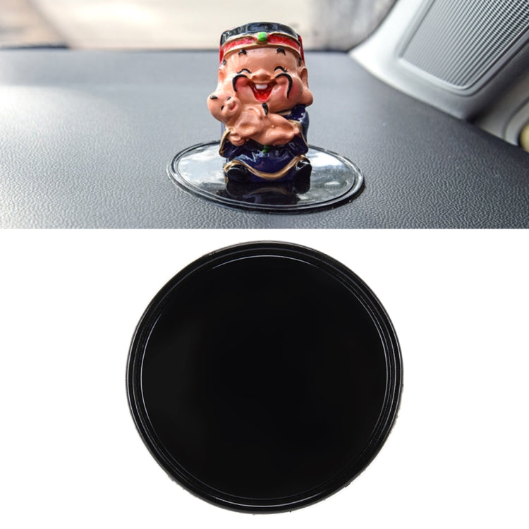 Car Auto Round Soft Rubber Dashboard Anti-slip Pad Mat for Phone / GPS/ MP4/ MP3, Diameter: 8cm ÎҵÄÉ̵ê