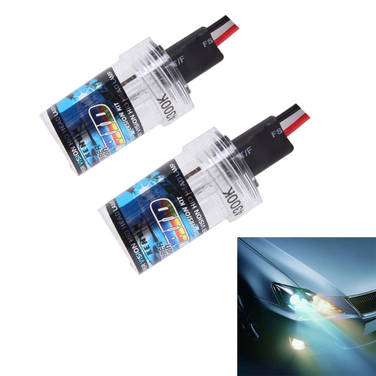 2PCS DC12V 35W H7 2800 LM HID Xenon Light Single Beam Super Vision Waterproof Head Lamp, Color Temperature: 4300K ÎҵÄÉ̵ê