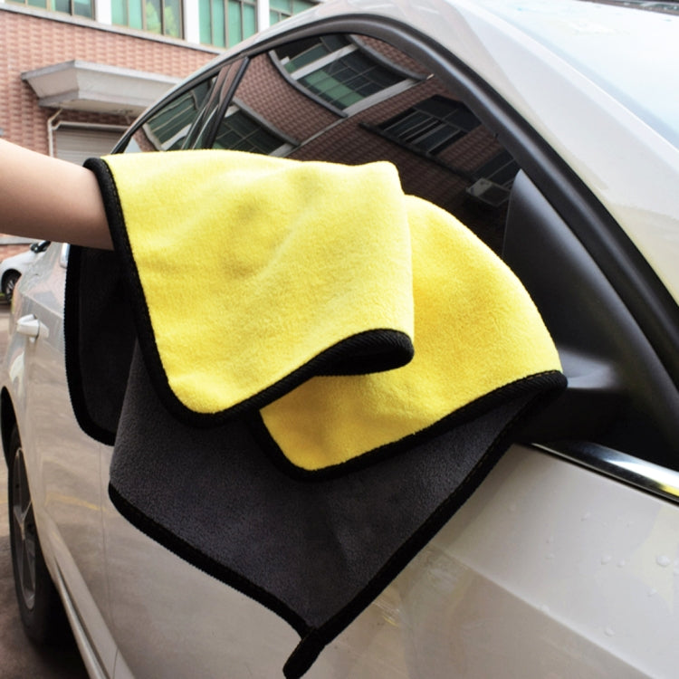 30 x 30cm Microfiber Absorbent Cleaning Drying Clean Cloth Washing Car Care Wash Towel-Reluova