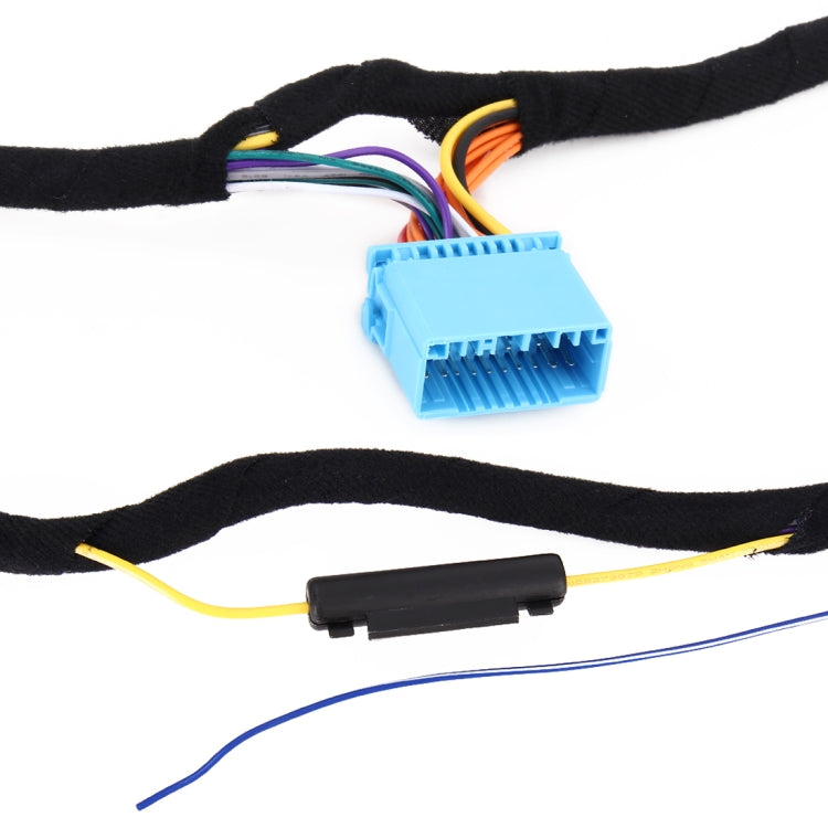 No.11 Radio Stereo Ampplified DSP Extension Cable Wiring Harness for Honda, Cable Length: 1.4m