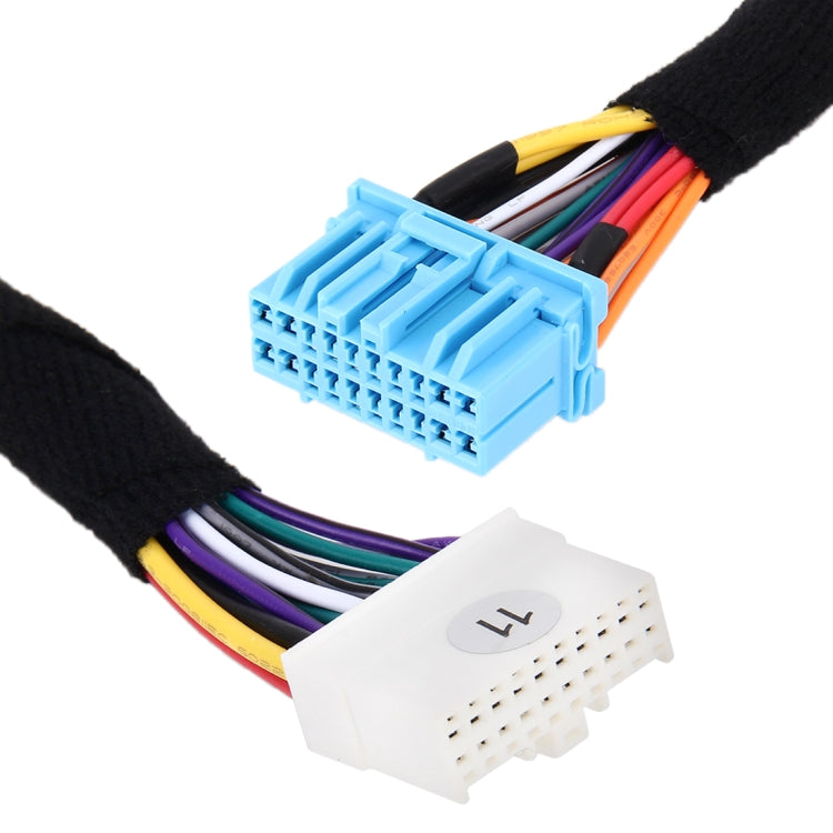 No.11 Radio Stereo Ampplified DSP Extension Cable Wiring Harness for Honda, Cable Length: 1.4m