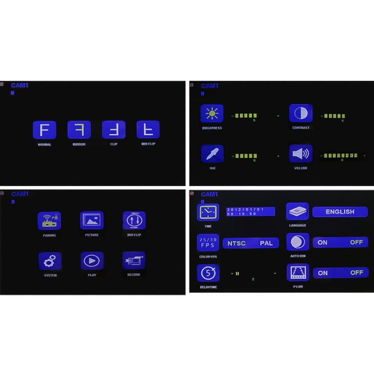 PZ607W-2 7.0 inch Wireless Analog Signal Transmitter