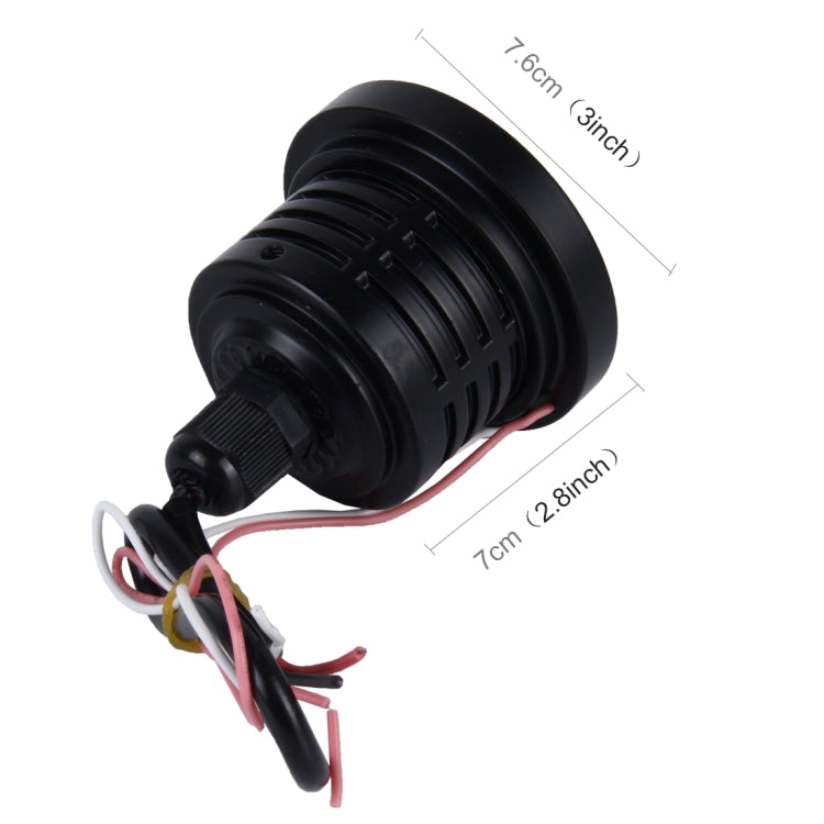 2 PCS 3 inch 10W 900 LM 6000K Car Fog Lights with Colorful Angle Eye Light, DC 12V