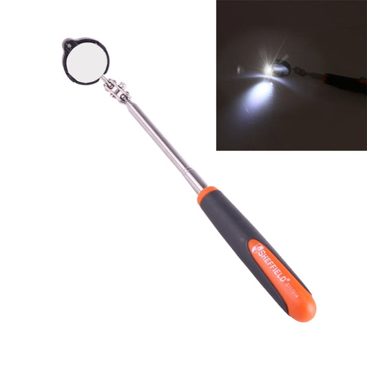 Retractable Vehicle Car Chassis Telescoping Inspection Mirror with 1 PCS 3mm LED Light, Mirror Diameter: 32mm, Max Expanding Length: 905mm ÎҵÄÉ̵ê