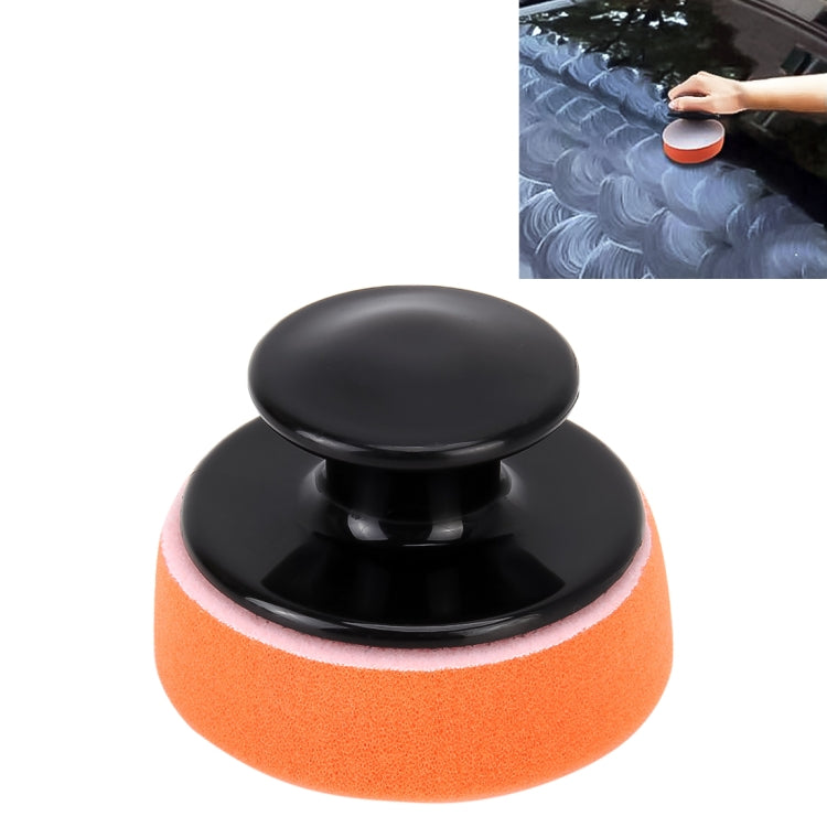 Car Polishing Sponge Round Sponge High-density Sponge, Size:7.5*5cm ÎҵÄÉ̵ê