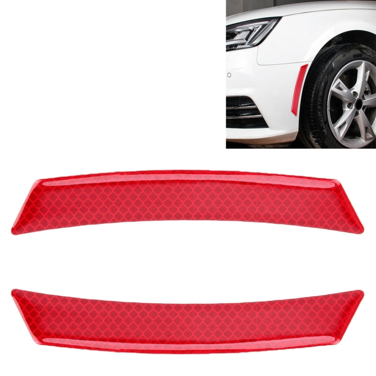 2 PCS Car-Styling Wheel Eyebrow Decorative Sticker Decorative Strip-Reluova