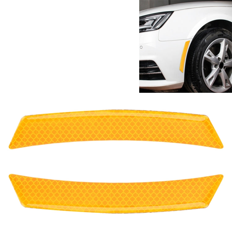 2 PCS Car-Styling Wheel Eyebrow Decorative Sticker Decorative Strip-Reluova