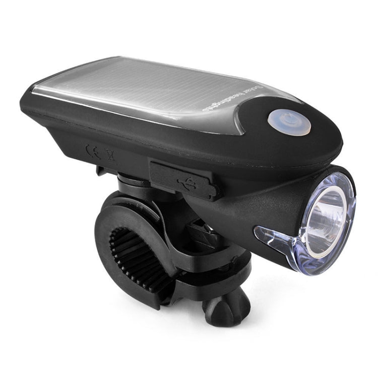 2 PCS 3W 240LM USB Solar Energy Motorcycle / Bicycle Light Set, Front Light+Back Light-Reluova