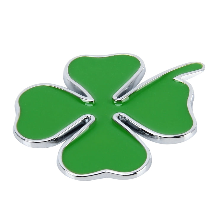 Four Leaf Clover Herb Luck Symbol Badge Emblem Labeling Sticker Styling Car Dashboard  Decoration, Size: 7.5*6cm ÎҵÄÉ̵ê