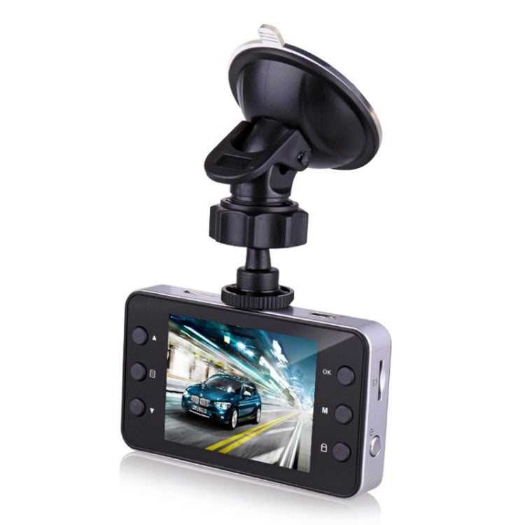 K6000 2.3 inch 90 Degrees Wide Angle Full HD 720P Video Car DVR, Support TF Card (32GB Max) / Motion Detection, with 2 Night Vision Fill Lights ÎҵÄÉ̵ê