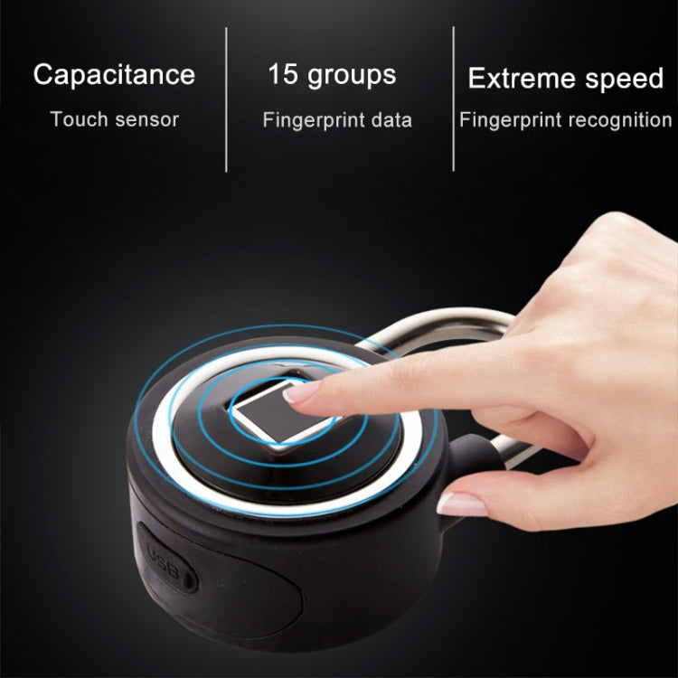 Waterproof Intelligent Bluetooth Fingerprint Padlock Remote Unlocking for iOS / Android My Store