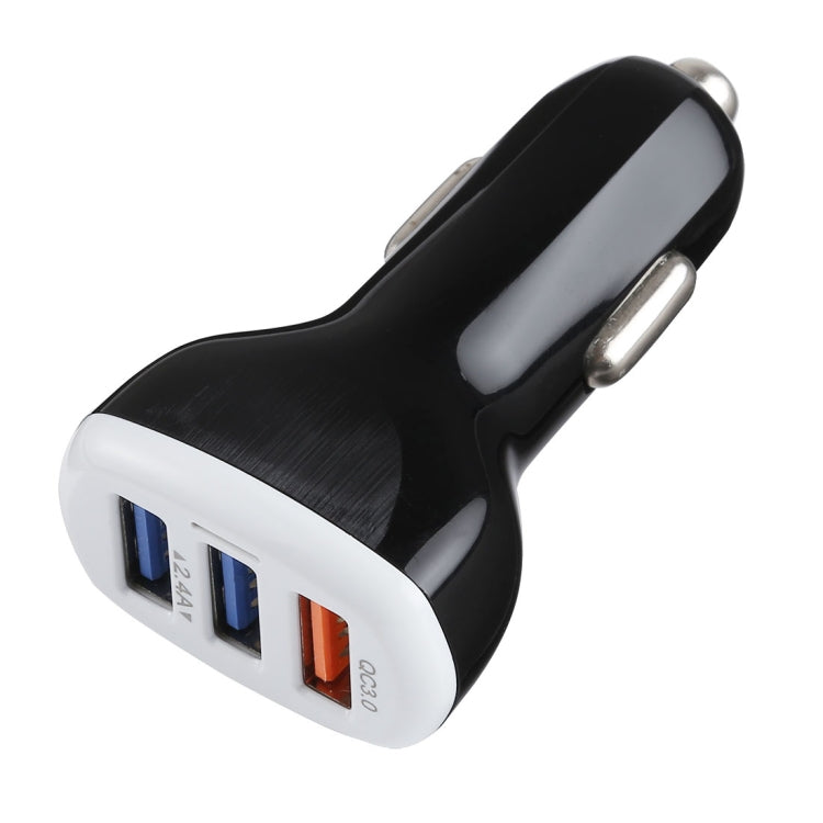 LZ-429 QC3.0 2.4A Three USB Ports Smart Quick Car Charger ÎҵÄÉ̵ê