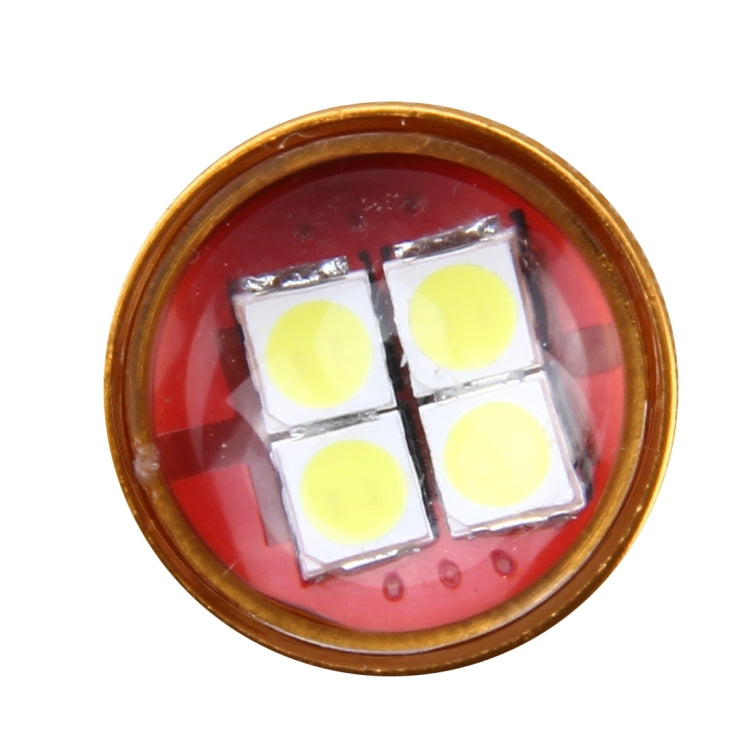 2 PCS 1157/BAY15D 15W 1300LM 6500K 28 SMD-3030 LED Car Brake Lights Turn Light, DC 12V-Reluova