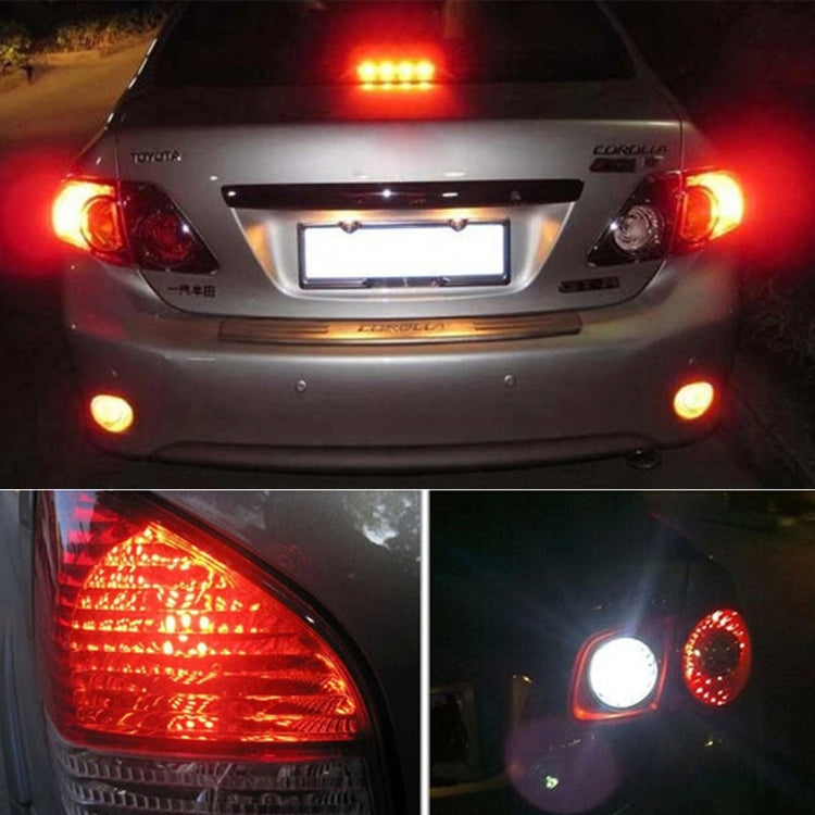 2 PCS 3156 15W 1300LM 6500K 28 SMD-3030 LED Car Brake Lights Turn Light, DC 12V