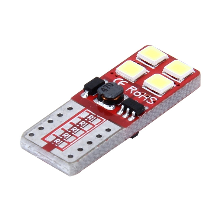 2 PCS T10 3W 300 LM 6000K Constant Current Car Clearance Light with 8 SMD-2835 Lamps, DC 9-18V