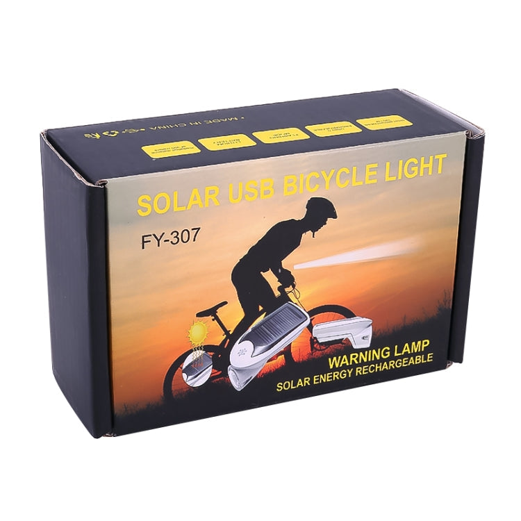 3W 240LM USB Solar Energy Motorcycle / Bicycle Front Light ÎҵÄÉ̵ê