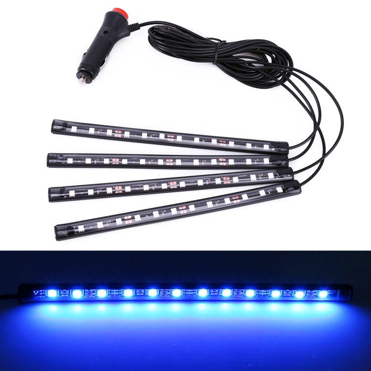 4 in 1 Universal Car LED Atmosphere Lights Colorful Lighting Decorative Lamp, with 48LEDs SMD-5050 Lamps, DC 12V 3.7W ÎҵÄÉ̵ê