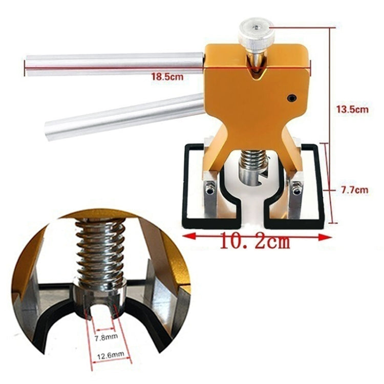 29 in 1 Auto Car Dent Lifter-Glue Puller Aluminium Alloy Tab Bodywork Repair Tools Kit, with 20W Glue Gun, US Plug or EU Plug-Reluova