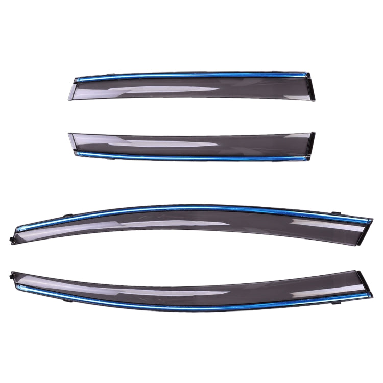 4 PCS Window Sunny Rain Visors Awnings Sunny Rain Guard for Honda Fit 2008-2013 Version Second Generation Hatchback ÎҵÄÉ̵ê