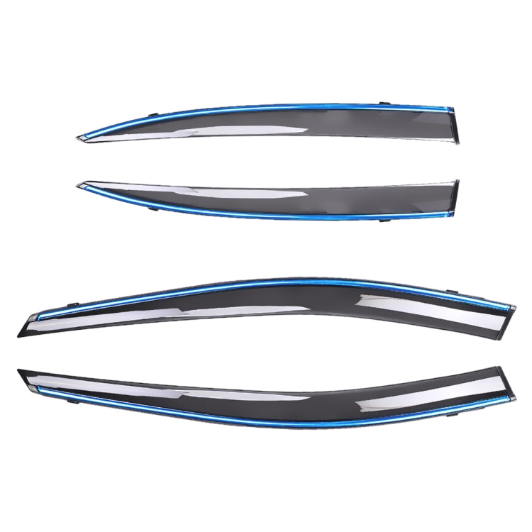 4 PCS Window Sunny Rain Visors Awnings Sunny Rain Guard for Honda CITY 2009-2014 Version ÎҵÄÉ̵ê