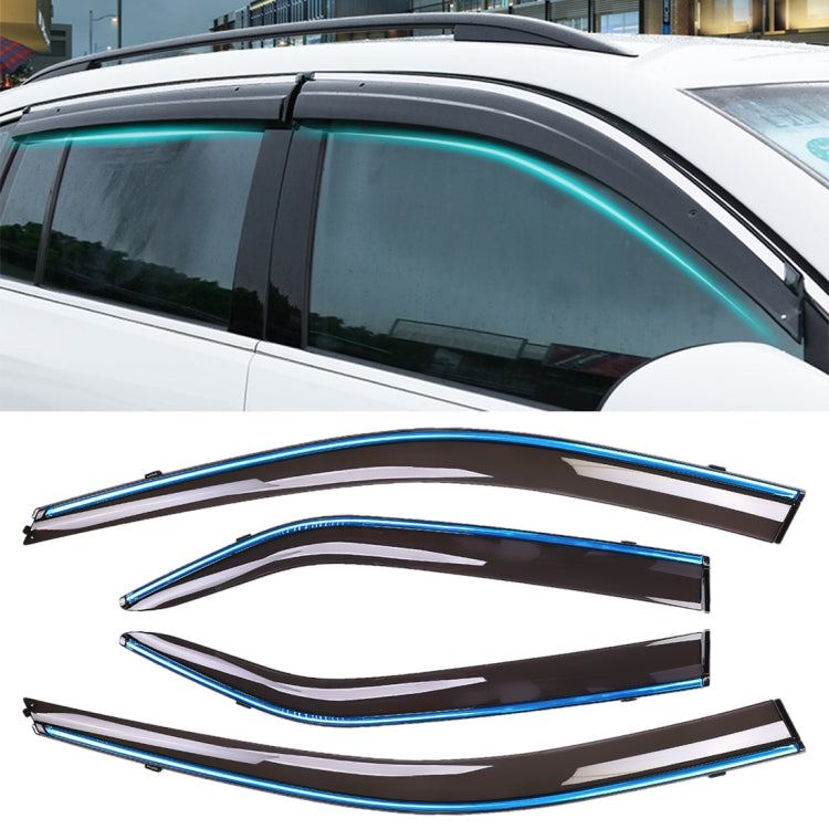 4 PCS Window Sunny Rain Visors Awnings Sunny Rain Guard for Toyota Camry 2012-2017 Version Seventh Generation ÎҵÄÉ̵ê