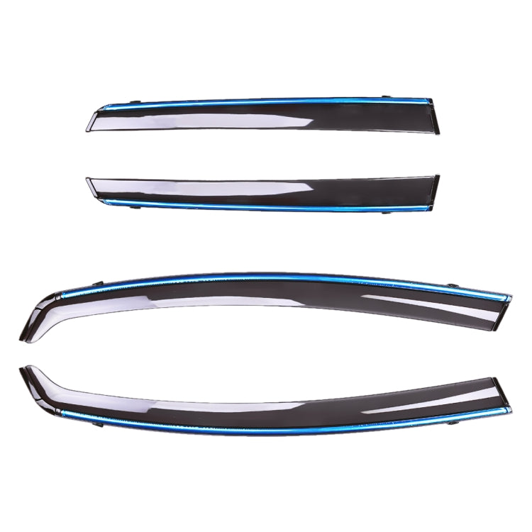 4 PCS Window Sunny Rain Visors Awnings Sunny Rain Guard for Honda Fit 2014-2018 Version Third Generation Hatchback ÎҵÄÉ̵ê