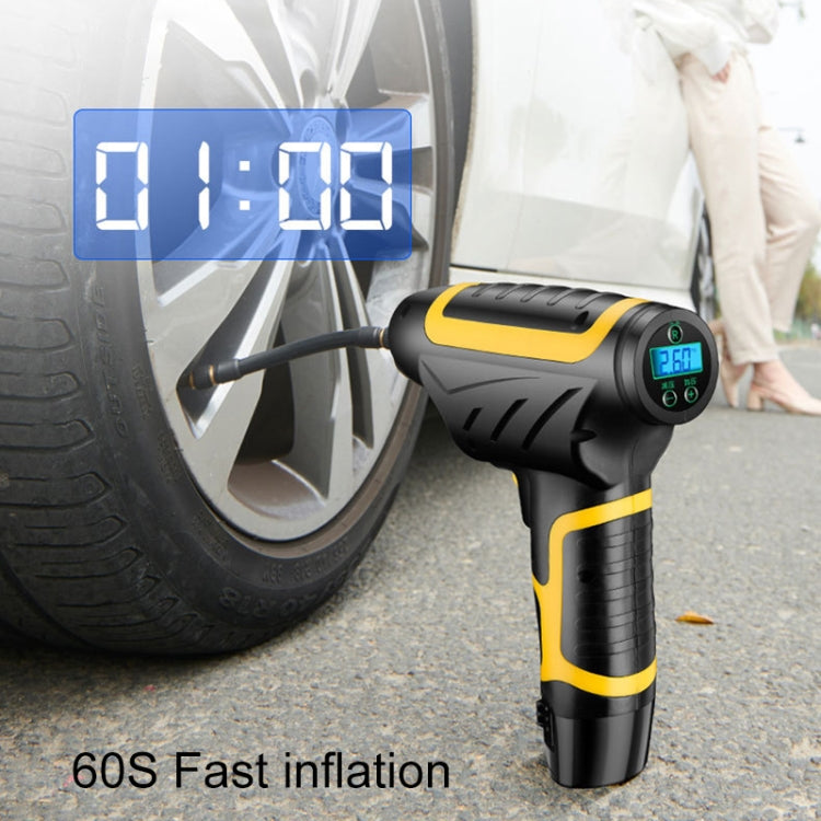 220V 120W 10A USB Portable Intelligent Digital Display Electric Air Pump Tire Inflator Car Electric Air Compressor Car Tire Pump Inflatable Pump