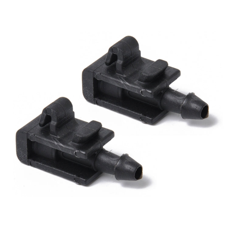 2 PCS Windshield Washer Wiper Jet Water Spray Nozzle Buckle 8200082347 for 2005-2007 Renault Megana 2-Reluova