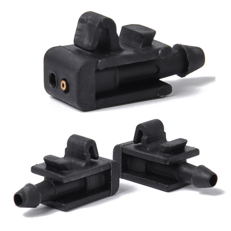 2 PCS Windshield Washer Wiper Jet Water Spray Nozzle Buckle 8200082347 for 2005-2007 Renault Megana 2-Reluova