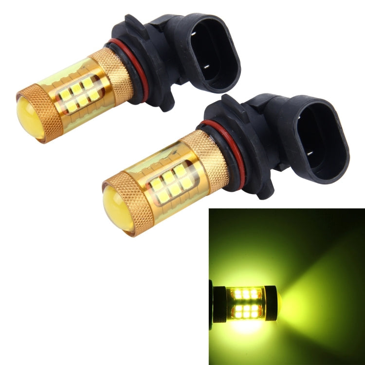 P15D 10W 1000 LM Car HeadLights with 28 SMD-3030 LED Lamps, DC 12V(Gold Light)