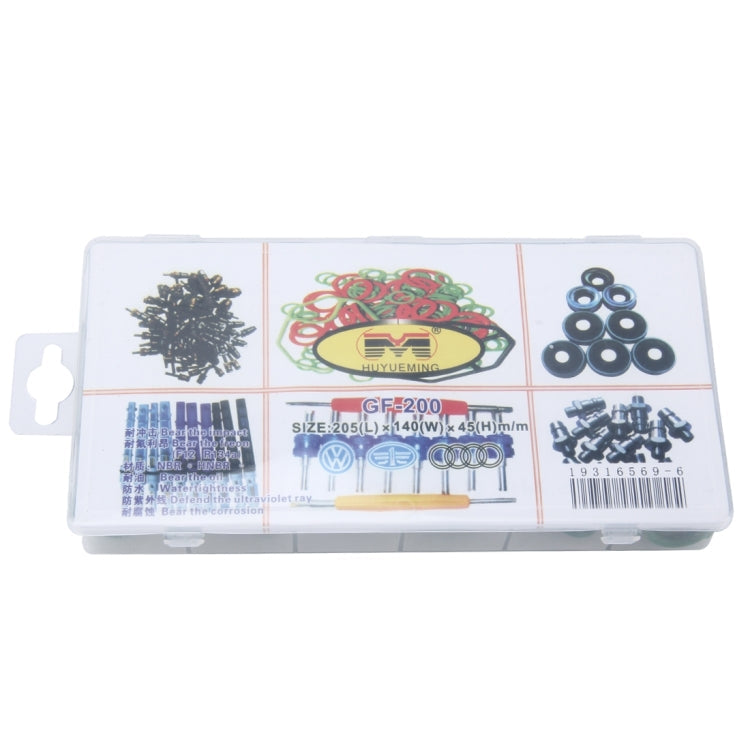 270 PCS Car Auto Vehicle 18 Sizes Assortment Kit Air Conditioning HNBR Seal O-Ring Set