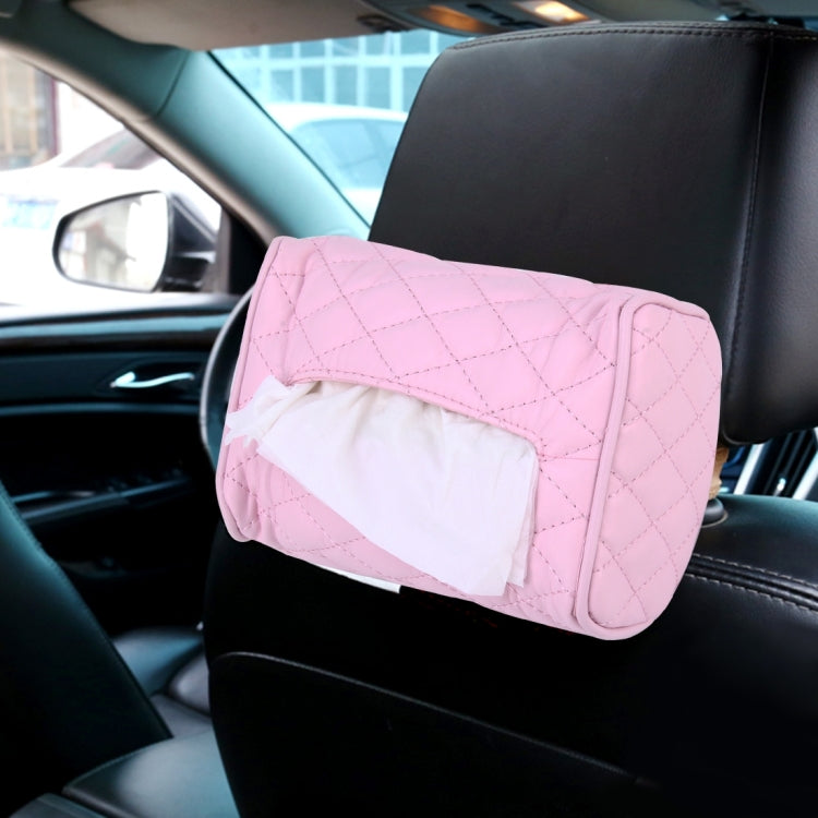 Car Auto Leather Sun Visor Backseat Hanger Tissue Box Paper Napkin Bag (Not Include Napkin) ÎҵÄÉ̵ê