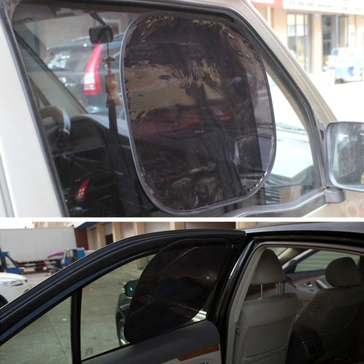 2 PCS Car Auto Sun Shades Side Window Sunshade Cover Block Static Cling Visor Shield, Size: 45cm¡Á37cm-Reluova