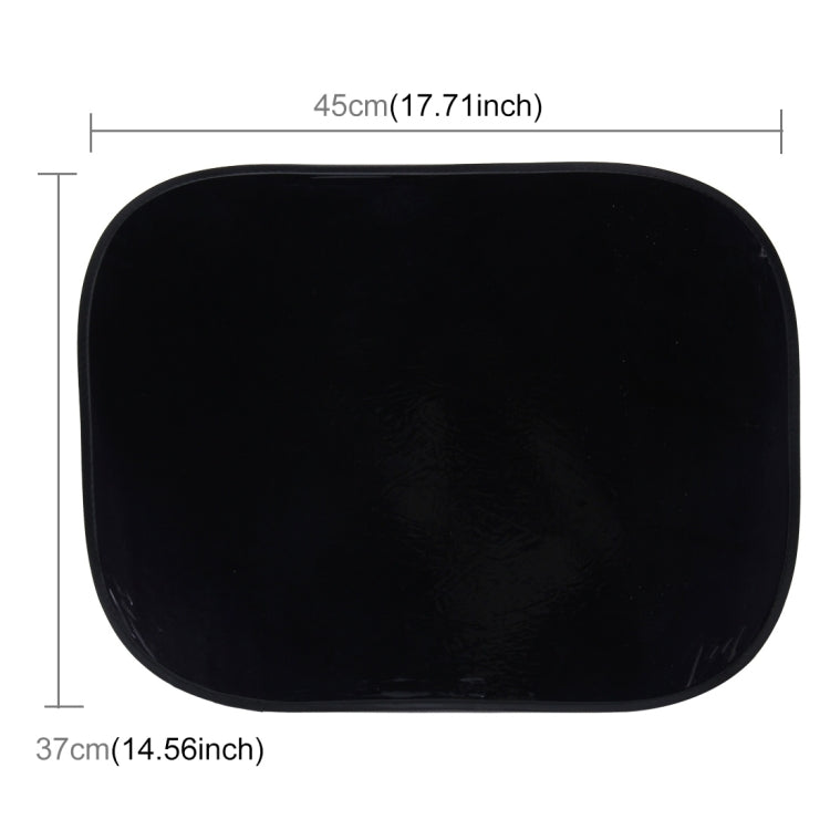 2 PCS Car Auto Sun Shades Side Window Sunshade Cover, Size: 45cm x 37cm-Reluova