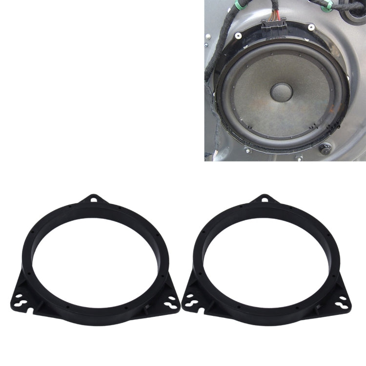 2 PCS Car Auto ABS  Loudspeaker Base Protection Cover Holder Mat for Nissan and Toyota-Reluova