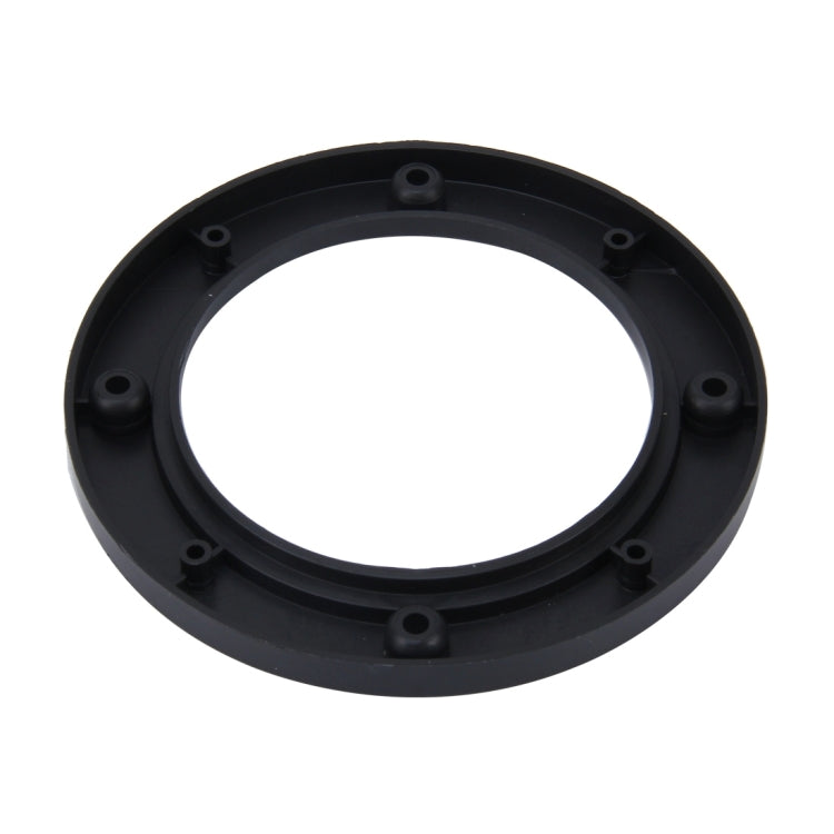 2 PCS 5 inch Car Auto ABS Loudspeaker Base Protection Hollow Cover Holder Mat, Inner Diameter: 12.5cm