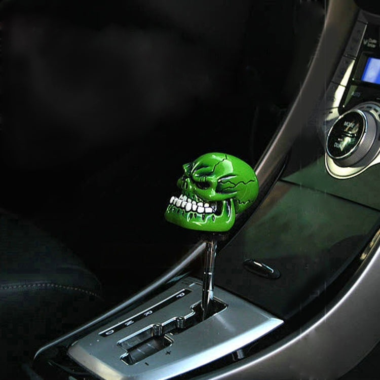 Universal Skull Head Shape ABS Manual or Automatic Gear Shift Knob  with Three Rubber Covers Fit for All Car ÎҵÄÉ̵ê