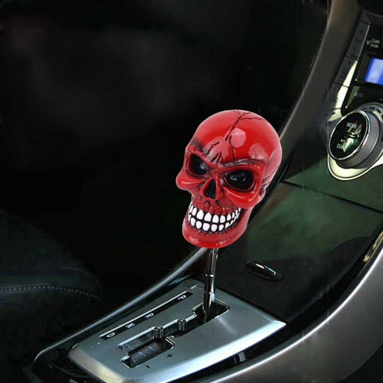 Universal Skull Head Shape ABS Manual or Automatic Gear Shift Knob  with Three Rubber Covers Fit for All Car ÎҵÄÉ̵ê