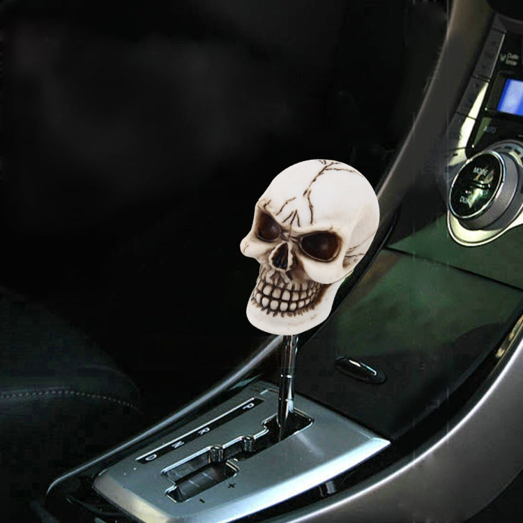 Universal Skull Head Shape ABS Manual or Automatic Gear Shift Knob  with Three Rubber Covers Fit for All Car ÎҵÄÉ̵ê