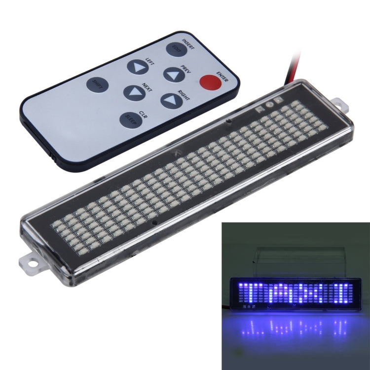 DC 12V Car LED Programmable Showcase Message Sign Scrolling Display Lighting Board with Remote Control ÎҵÄÉ̵ê