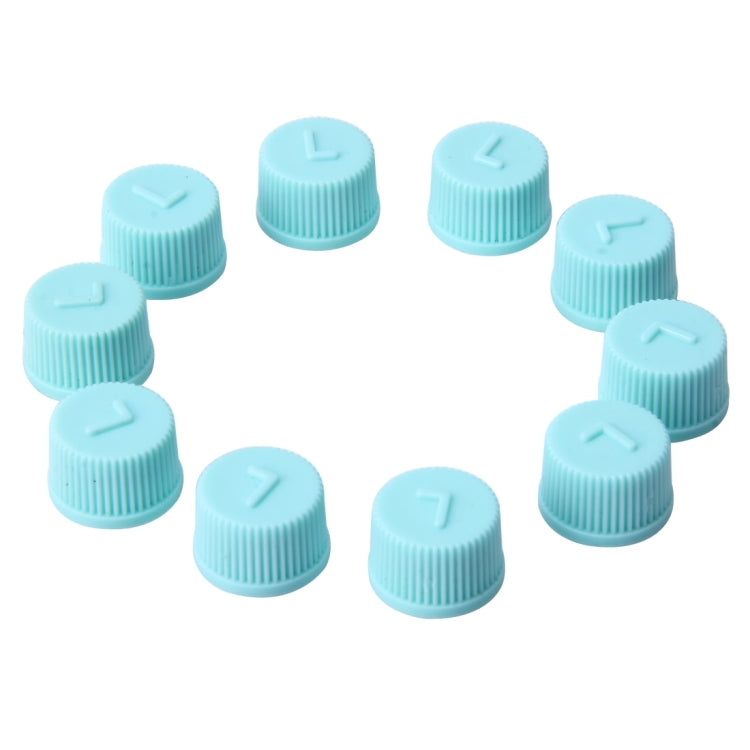 100 PCS Car Auto Universal Dustproof Air Condition Low Pressure Protective Valve Cap Cover