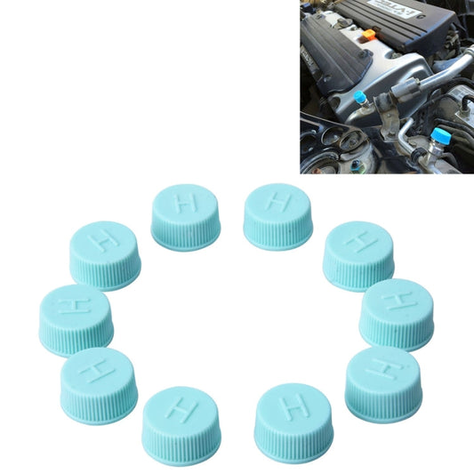 100 PCS Car Auto Universal Dustproof Air Condition High Pressure Protective Valve Cap Cover